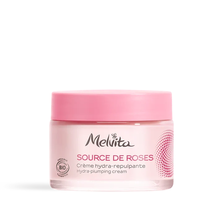 Melvita Crema Idratante Rimpolpante Source De Roses 50ml