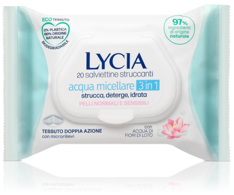 Lycia 20 Salviette Struccanti Micellari