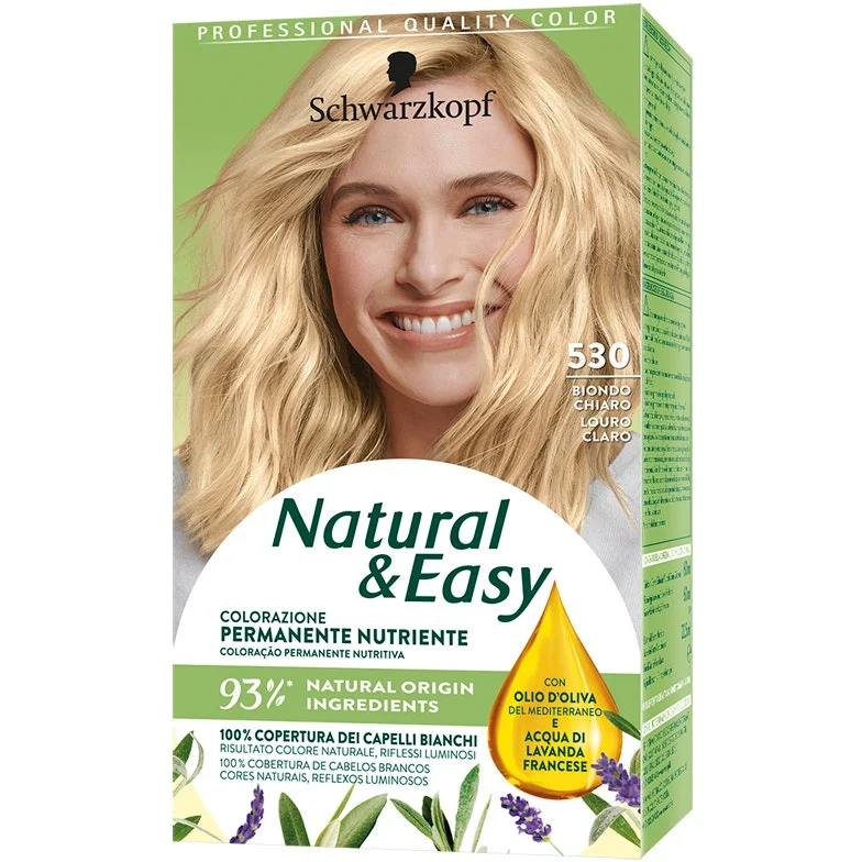 Schwarzkopf Natural Easy Tinta Capelli 530 Biondo Chiaro