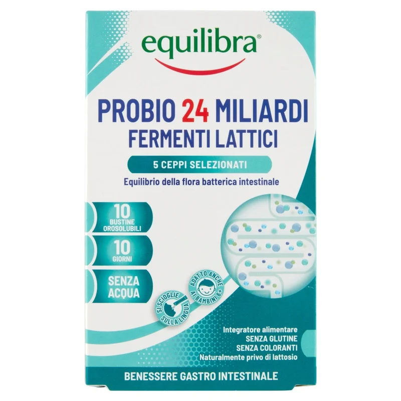 Equilibra Probio 24 Miliardi 10 Bustine