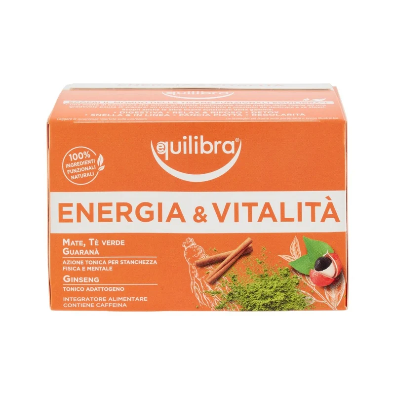 Equilibra Tisana Energia E Vitalità 15 Filtri