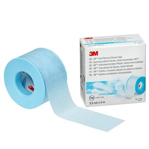 CEROTTO IN ROCCHETTO MICROPORE SILICONE IPOALLERGENICO 2,5 X 500 CM