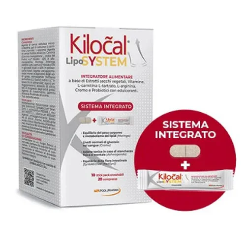 KILOCAL LYPO SYSTEM 20 COMPRESSE + 10 STICK OROSOLUBILI
