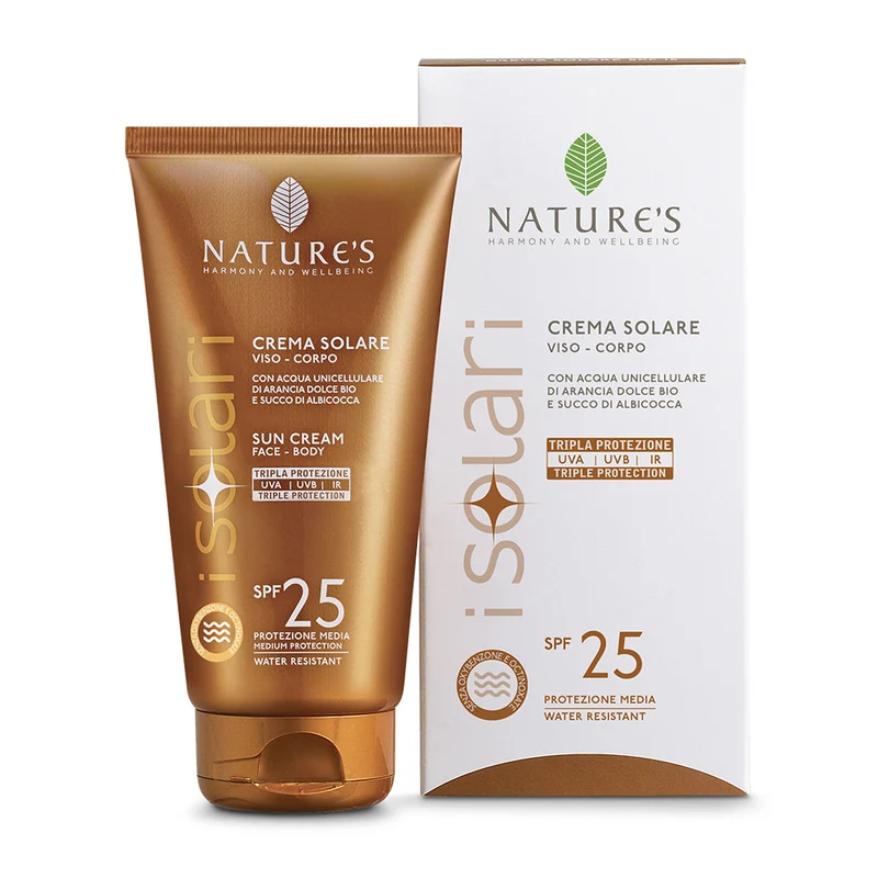 Nature's I Solari Crema Viso Corpo SPF25 150ml