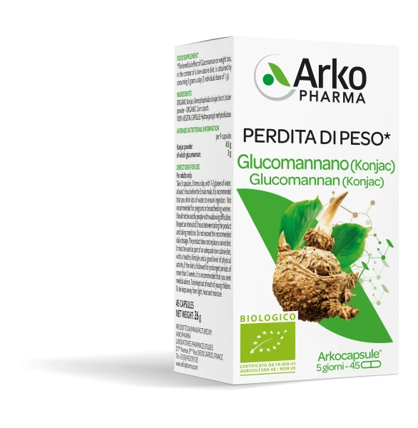Glucomannano 130 Capsule Bio