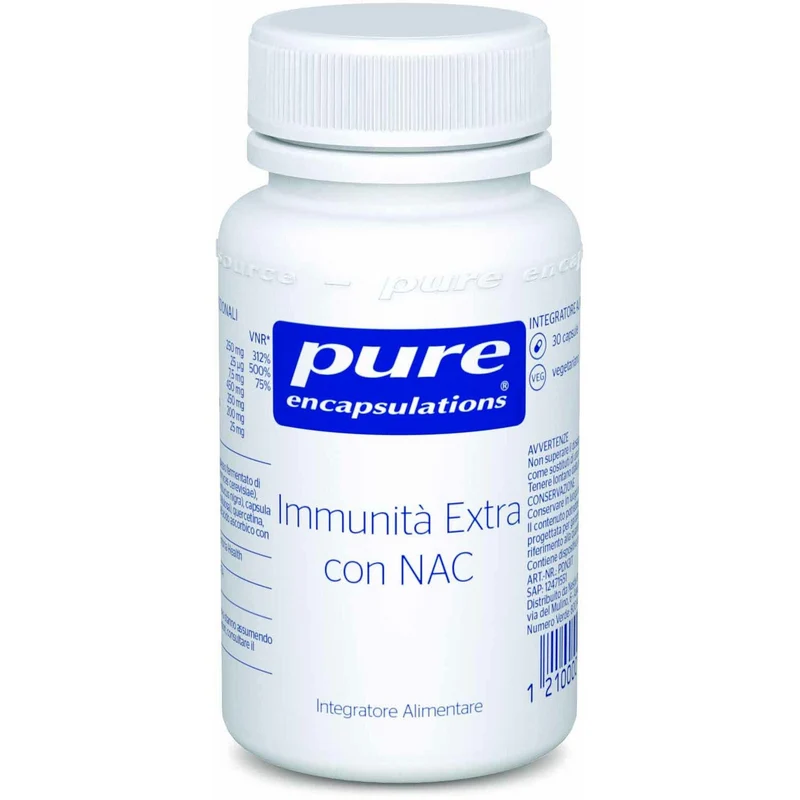 Pure Encapsulations Immunità Extra Con Nac 30 Capsule