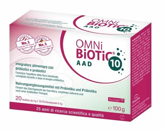 Omni Biotic 10 AAD 20 Bustine Da 5g
