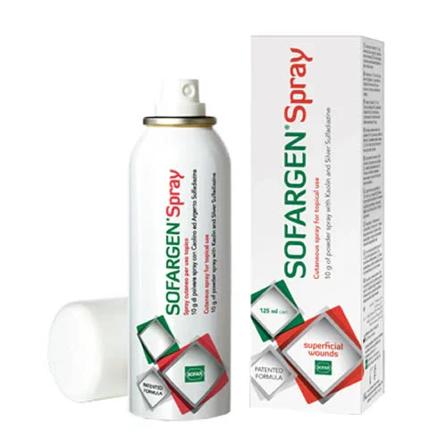 MEDICAZIONE IN POLVERE SPRAY 10 G CON CAOLINO E ARGENTO SULFADIAZINA 125 ML
