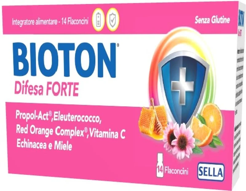 Bioton Difesa Forte per le difese immunitarie 14 flaconcini
