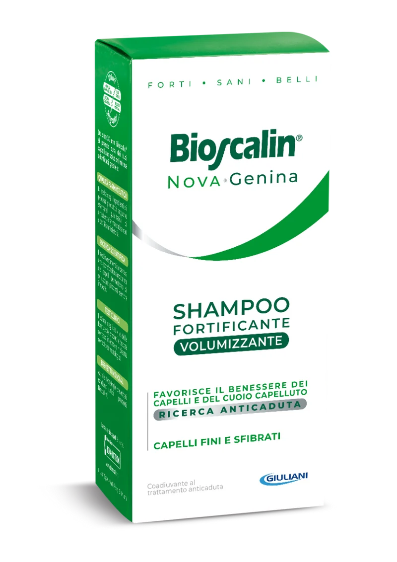 Bioscalin Nova-Genina Shampoo Fortificante Volumizzante 200ml