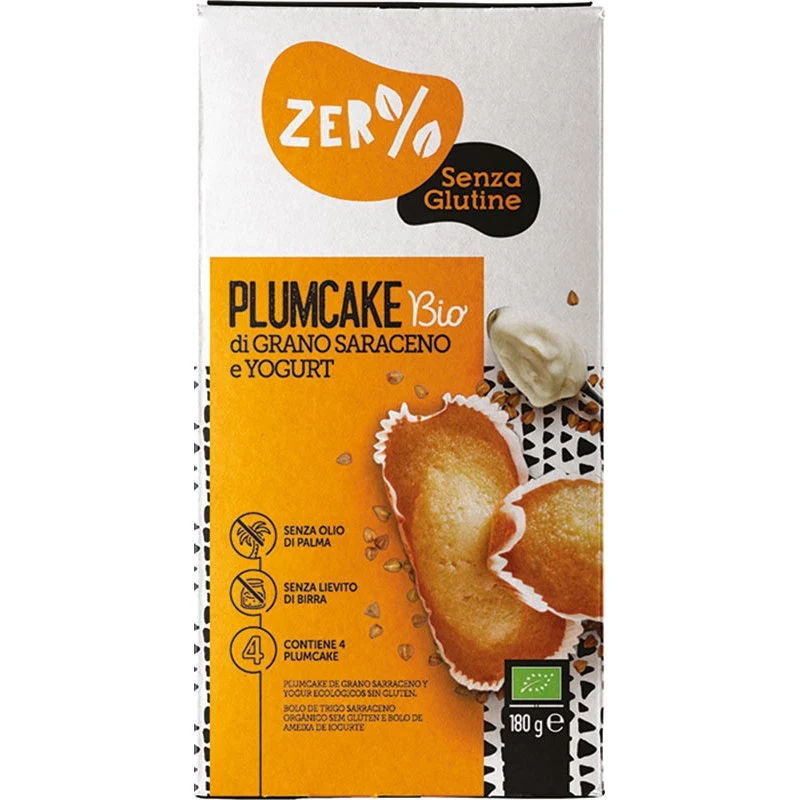 Zero Glutine Plumcake Di Grano Saraceno E Yogurt 45g