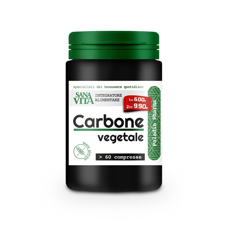 Sanavita Carbone Vegetale 60 Compresse