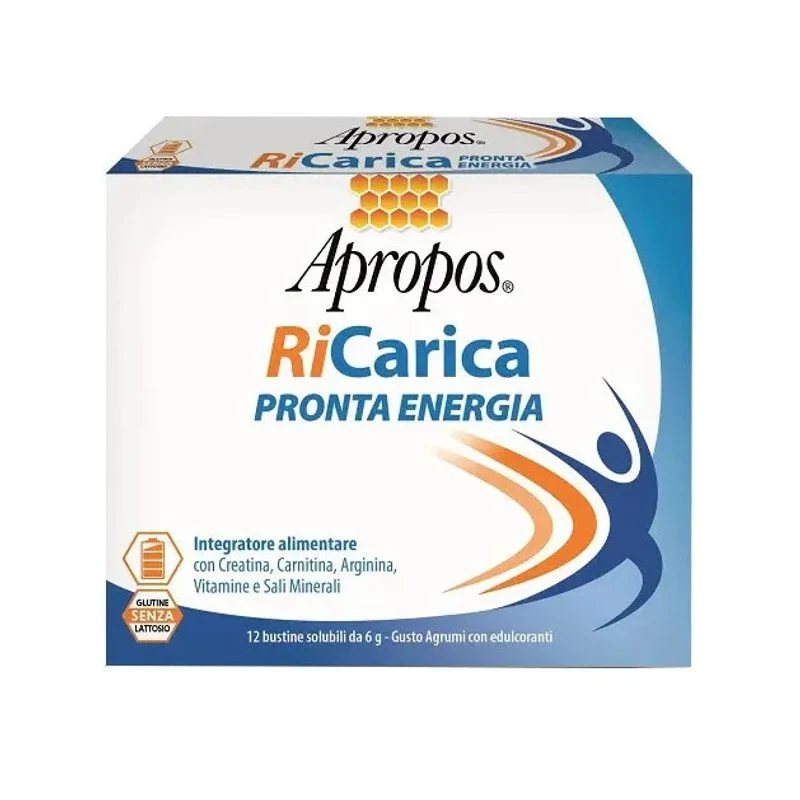 Apropos Ricarica Pronta Energia 12 Bustine 6g