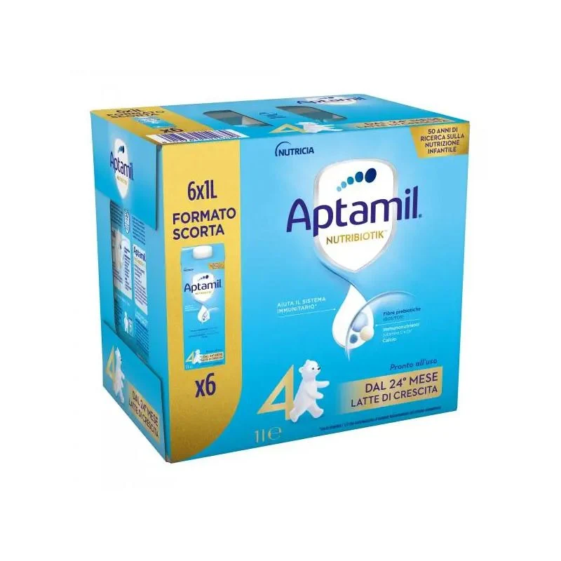 Aptamil 4 Latte Di Crescita 6x1000ml 24Mesi+