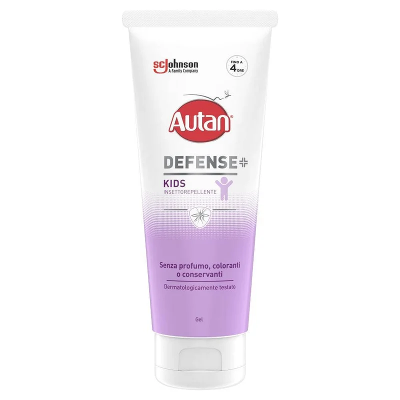 Autan Defense Kids Gel Antizanzare Dermatologicamente Testato Insetto Repellente 100ml