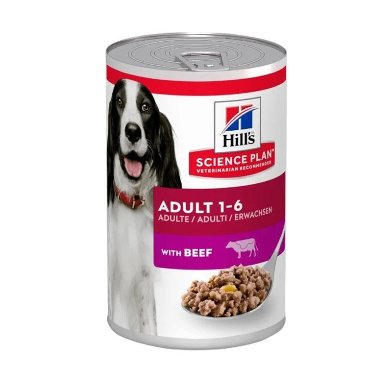 Hill's Science Plan Umido Cane Manzo Lattina 370g