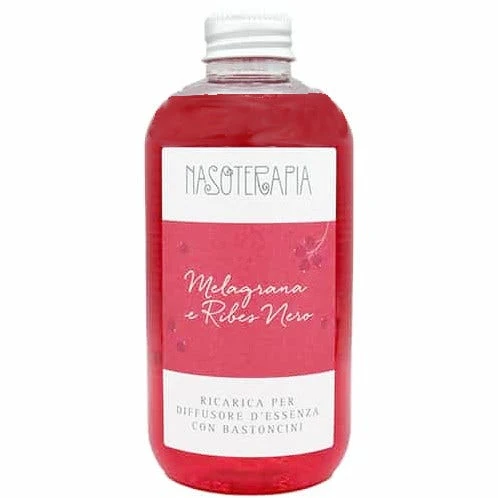 Nasoterapia Ricarica Per Diffusore Bastoncini Melgrana E Ribes Nero 250ml