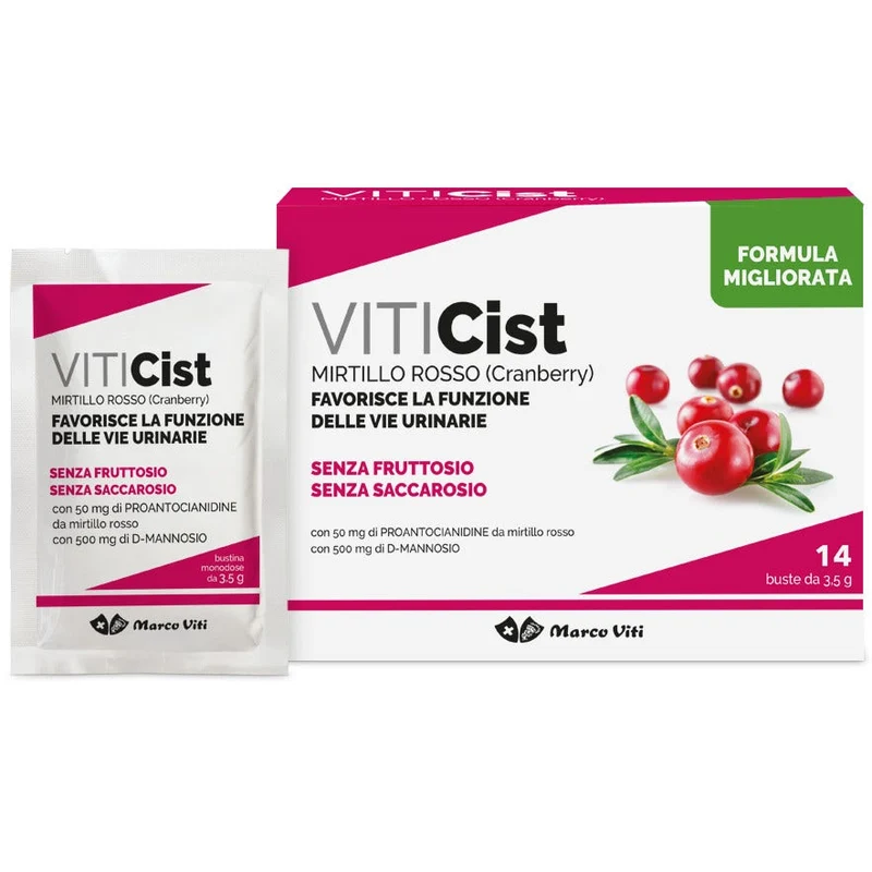 Viti Cist Mirtillo Rosso Senza Fruttosio 14 Bustine