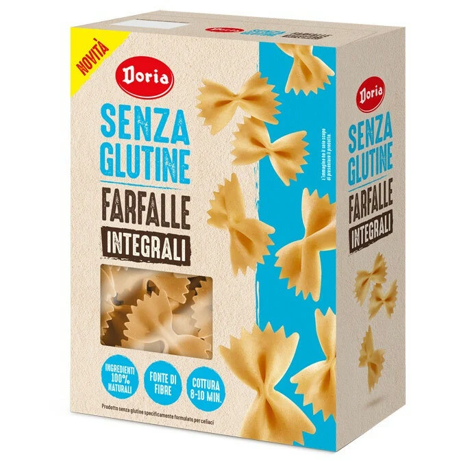 Doria Senza Glutine Farfalle Integrali 400g