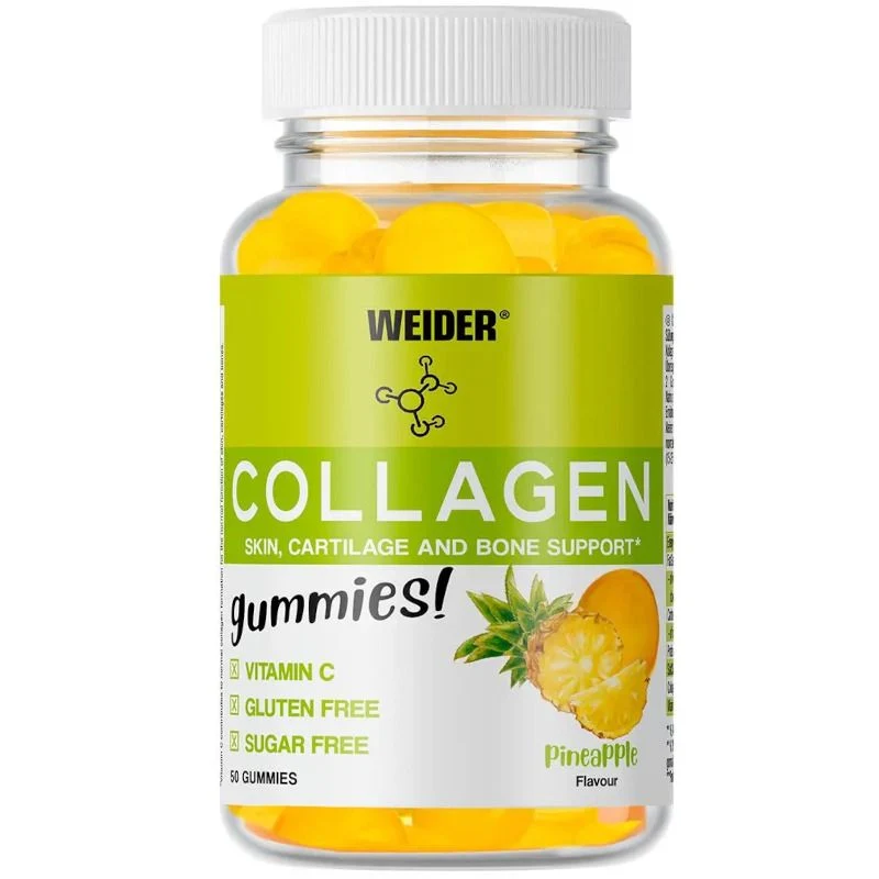 Weider Collagen Gummies per il benessere della pelle 50 caramelle gommose