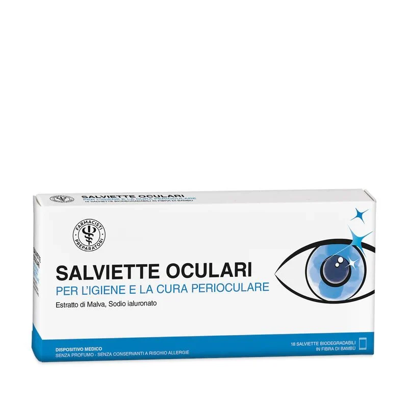 Amicafarmacia Salviette Oculari 18 salviette monouso