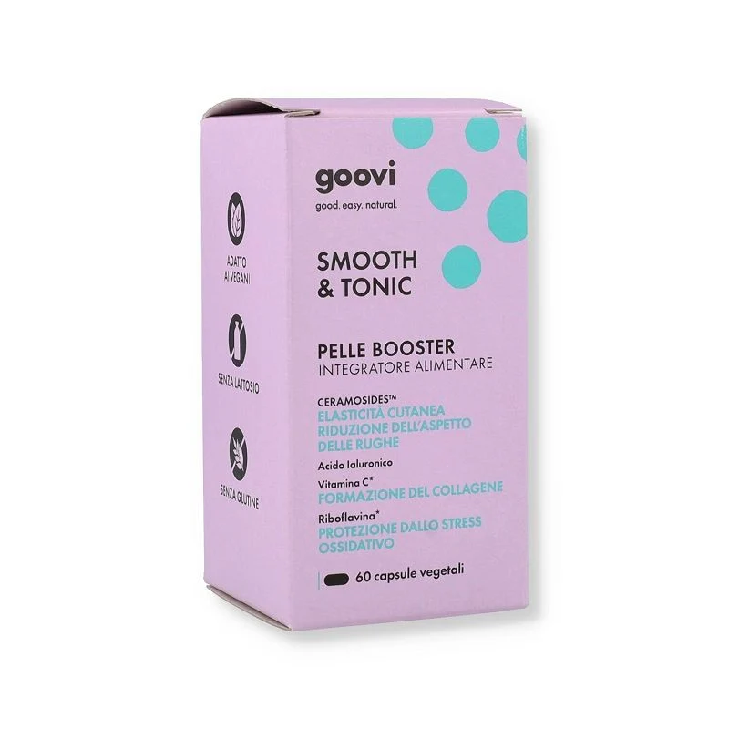 Goovi Smooth & Tonic integratore per la pelle 60 capsule