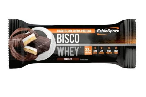 EthicSport Bisco Whey High Protein Baretta Chocolate 40g