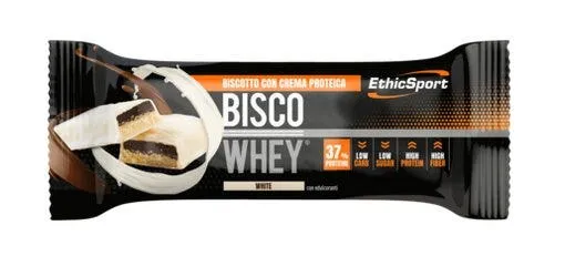 EthicsSport Bisco Whey White Barretta Proteica 40g