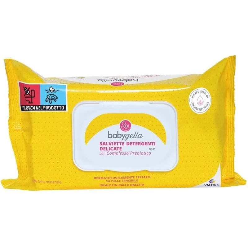 Babygella Con Complesso Prebiotico Salviette 72 Pezzi