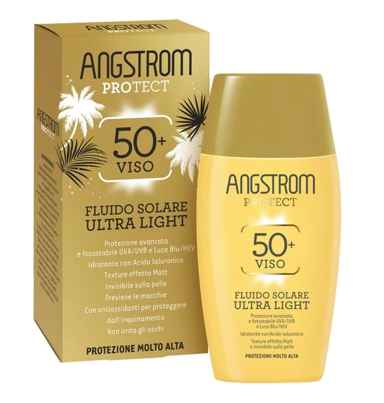 Angstrom Protect fluido solare viso ultra light SPF50+ 40ml