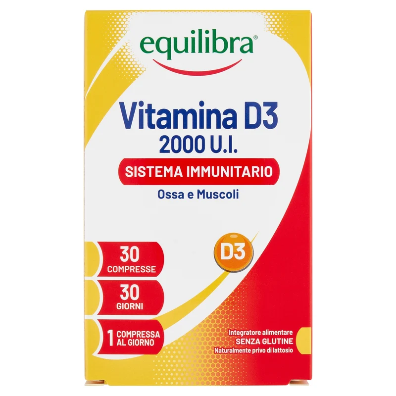 Equilibra Vitamina D3 30 Compresse