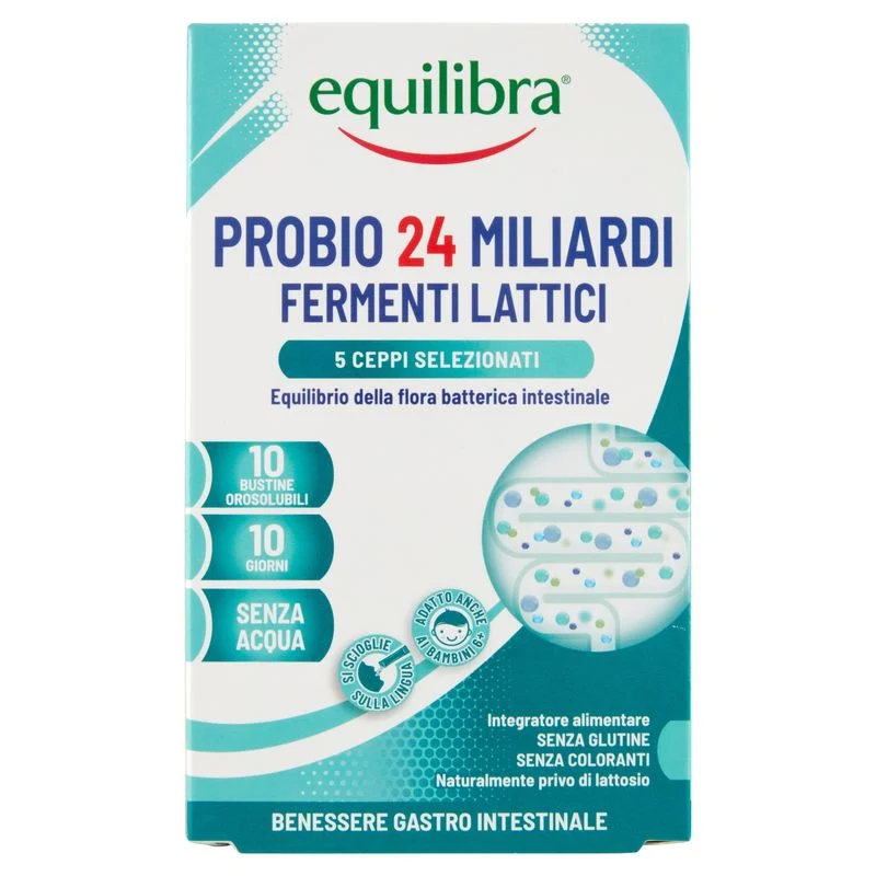 Equilibra Probio 24 Miliardi 10 Bustine