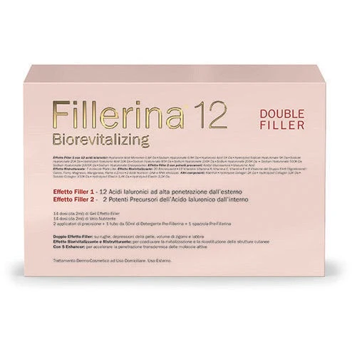 Fillerina 12 Biorevitalizing Double Filler Grado 3 Trattamento Intensivo 30ml+30ml +50ml