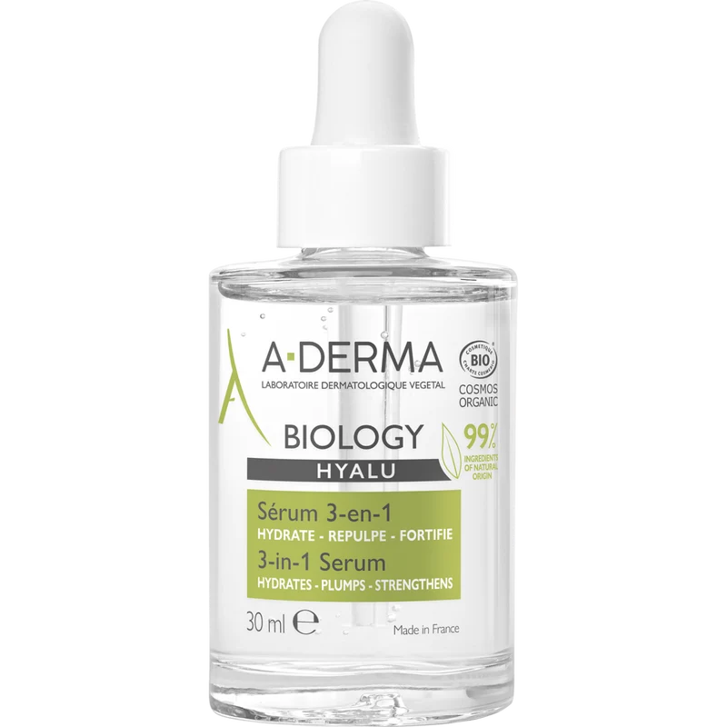 A-Derma Biology Hyalu Siero 3-in-1 Idratante 30ml