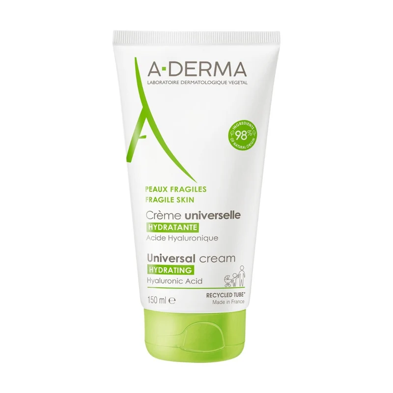 Aderma Les indispensables Crema Universale Idratante Viso/Corpo 150ml