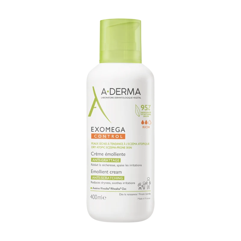 A-Derma Exomega Control Crema Emolliente Anti-Grattage 400ml