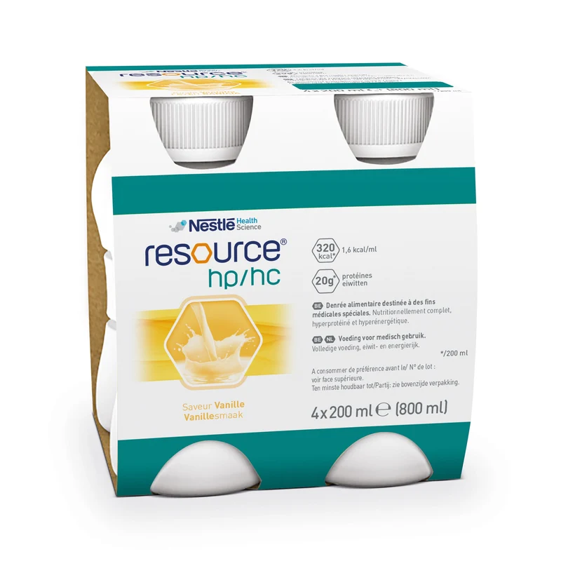 Resource HP/HC Vaniglia 4x200ml