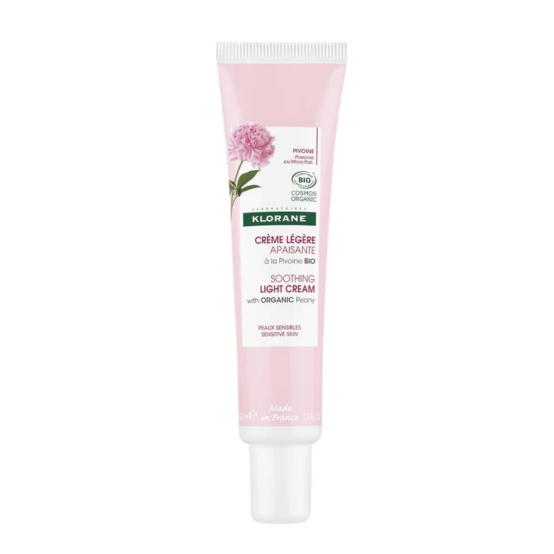 Klorane Crema Leggera Lenitiva alla Peonia Bio Pelle Sensibile 40ml