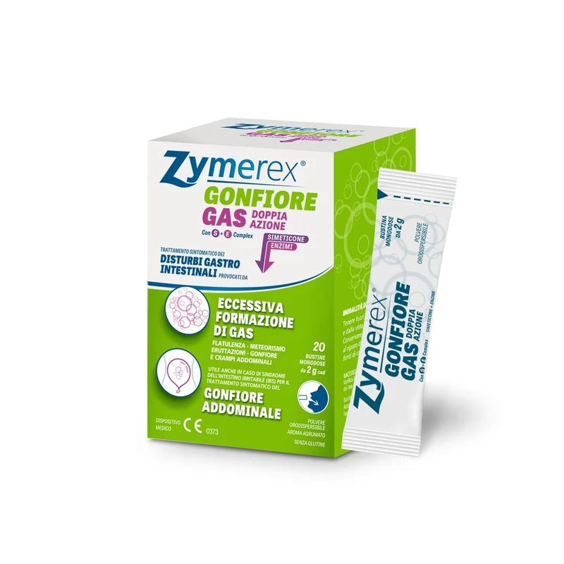 Zymerex Gas Doppia Azione 20 Bustine Monodose