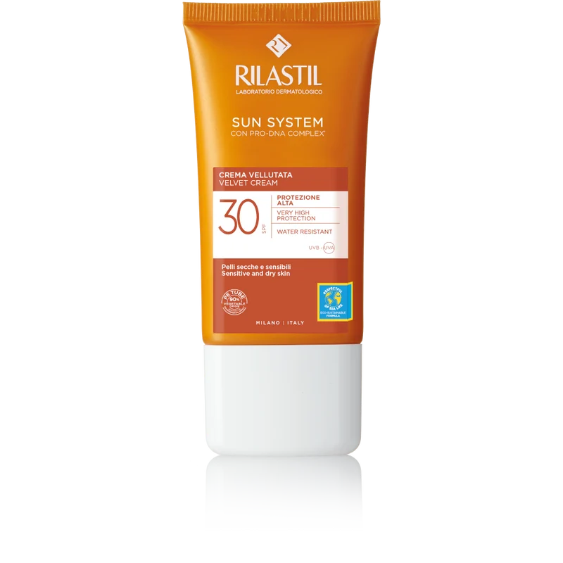 Rilastil Sun PPT Crema Vellutata SPF30 Viso 50ml