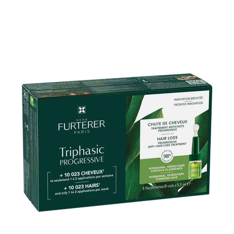 Rene Furterer Triphasic Progressive Trattamento Contro La Caduta Dei Capelli Progressiva Senza Risciacquo 8 Flaconi