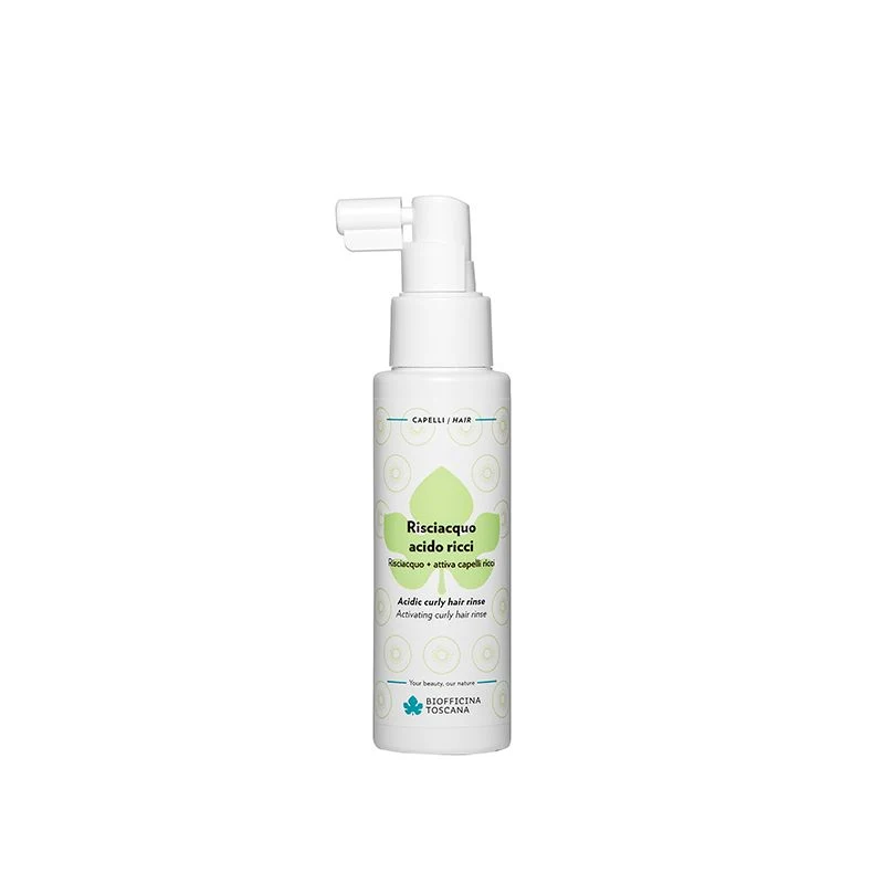 Biofficina Toscana Risciacquo Acido Capelli Ricci spray Idratante 100ml