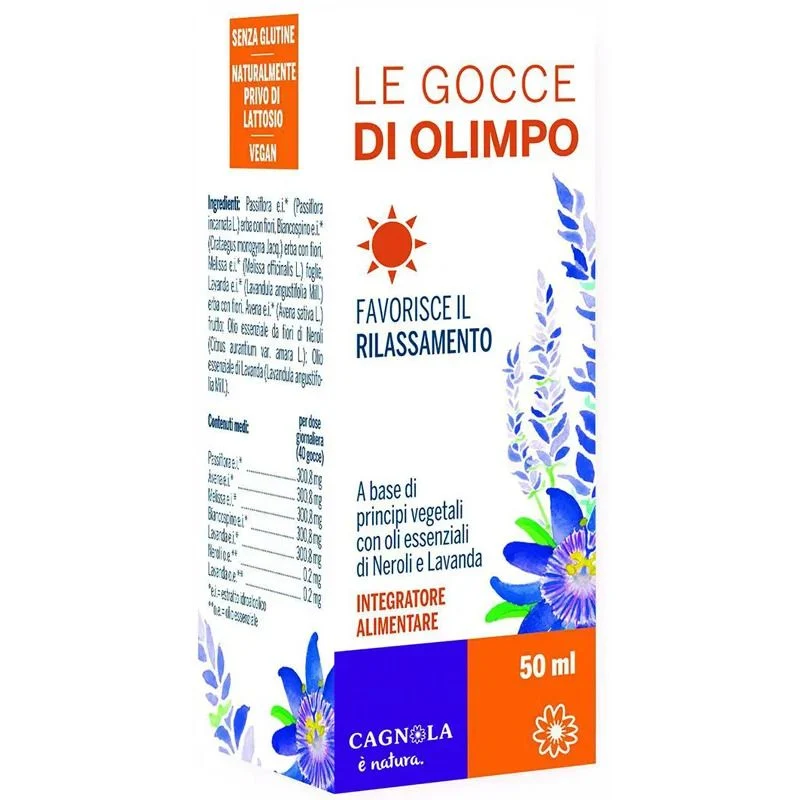 Le Gocce di Olimpo per il rilassamento 50ml