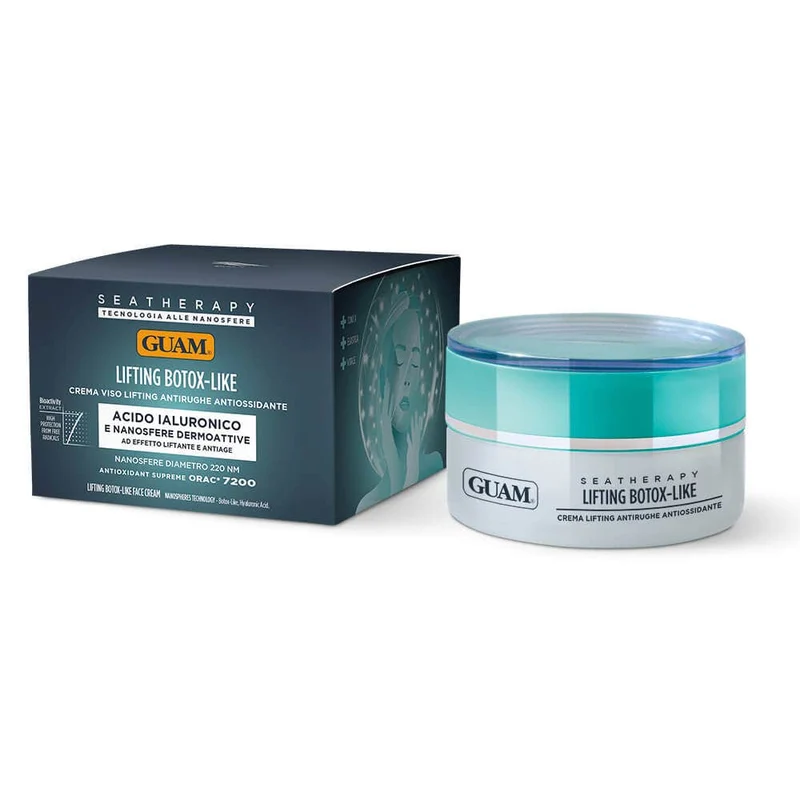 Guam Seatherapy Lifting Botox Like Crema Viso Antirughe Antiossidante 50ml
