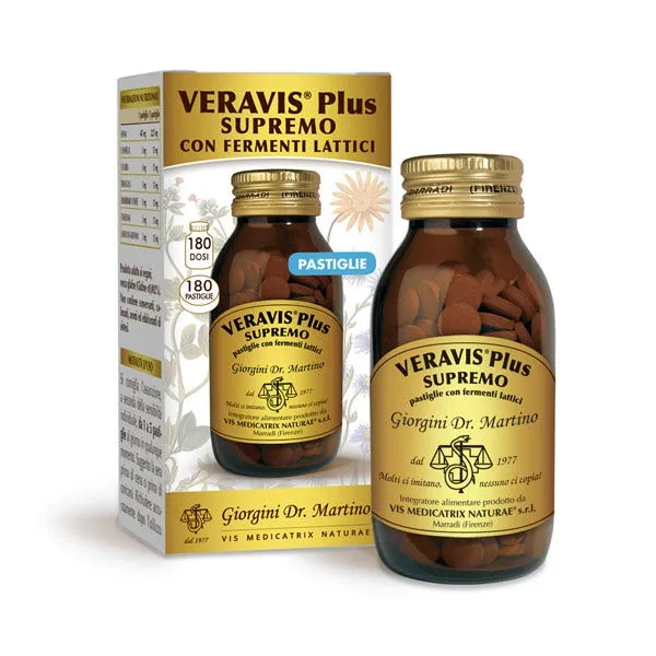 Dr Giorgini Veravis Plus Supremo Con Fermenti Lattici 180 Pastiglie