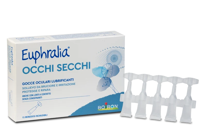 Boiron Euphralia Occhi Secchi Gocce Oculari 15 Monodose