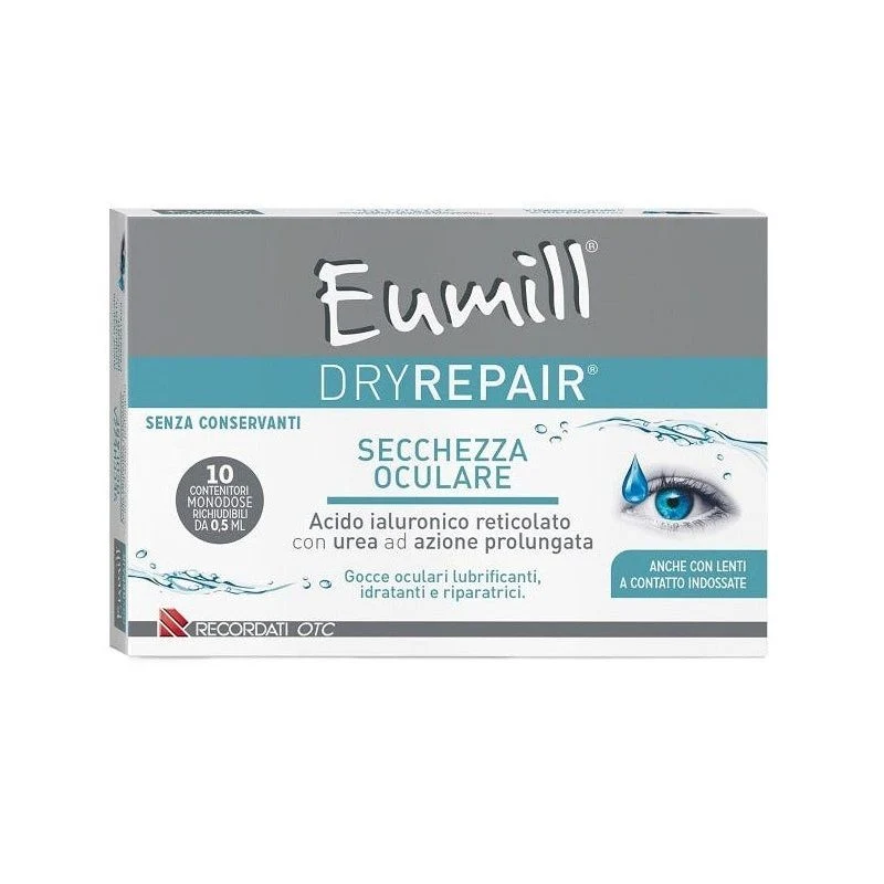 Eumill Dry Repair gocce oculari per secchezza oculare 10 contenitori monodose