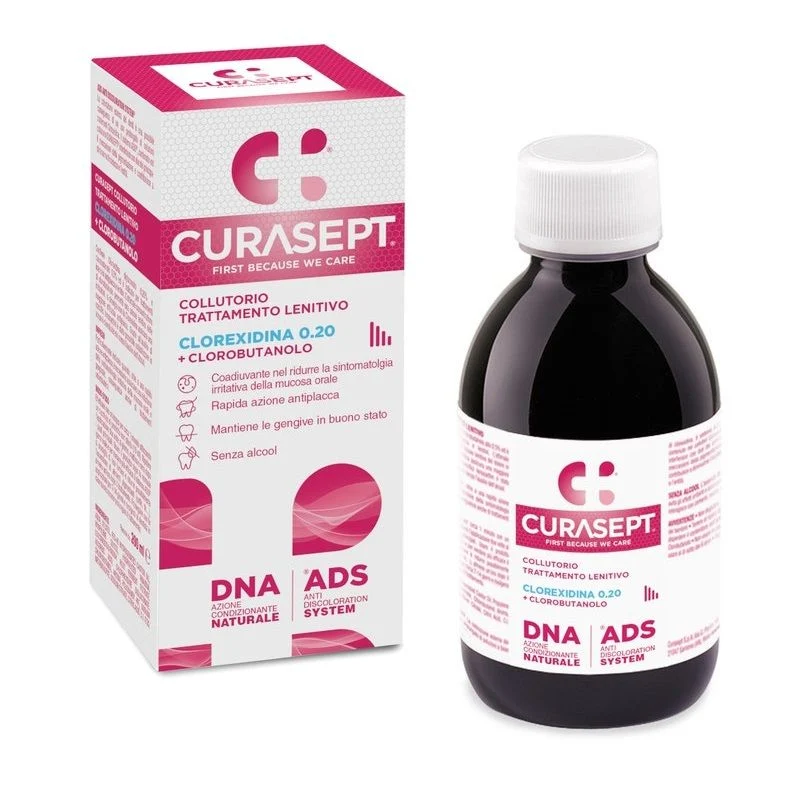 Curasept Collutorio ADS + DNA trattamento lenitivo 200ml