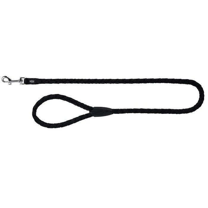 Trixie Guinzaglio Tubolare per cani S-M 1000x12mm nero
