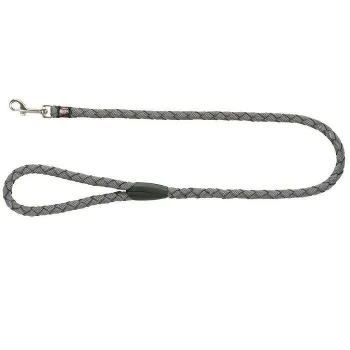 Trixie Guinzaglio Tubolare per cani L-XL 1000x18mm grigio